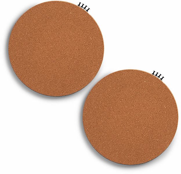 Zeller Present Pinnwand "Pinboard, rund, Kork, 2-tlg." günstig online kaufen