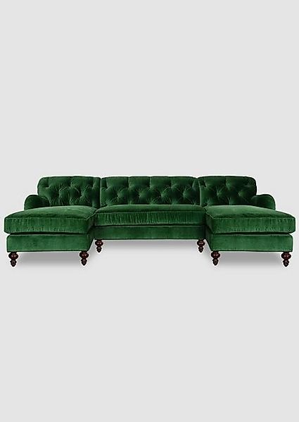 Xlmoebel Ecksofa Wohnlandschaft Chesterfield-Sofa in U-Form mit, Hergestell günstig online kaufen