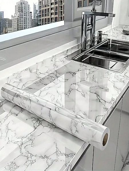 HomeBella Vinyltapete Abziehbare Tapete selbstklebend Feuchtigkeitsresisten günstig online kaufen