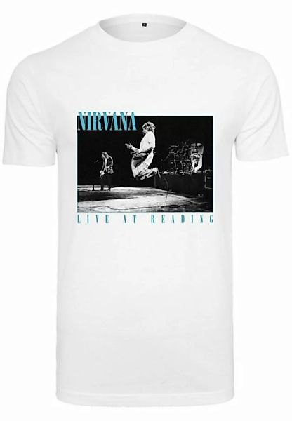 Merchcode Kurzarmshirt Merchcode Herren Nirvana Live in Reading Tee (1-tlg) günstig online kaufen