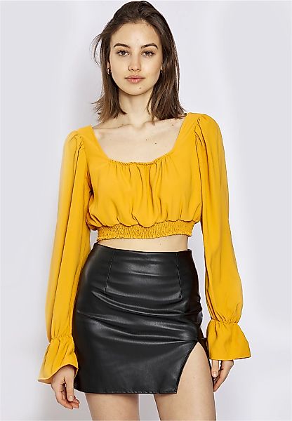 freshlions Klassische Bluse, 1 Stk. mit kurzem Schnitt günstig online kaufen