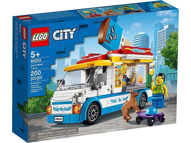 LEGO® LEGO® City 60253 Eiswagen Konstruktionsspielsteine, (200 St) günstig online kaufen