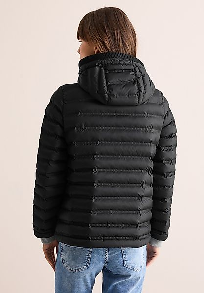 Cecil Steppjacke, mit Kapuze, mit Kapuze mit Tunnelzugband günstig online kaufen