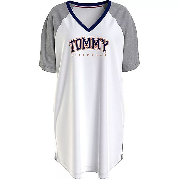 Tommy Hilfiger Underwear Nachtkleid Pyjama Aus Bio-baumwolle XS Medium Grey günstig online kaufen