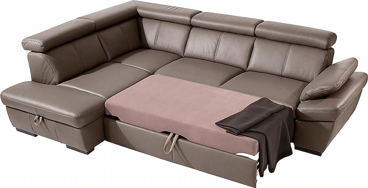 exxpo - sofa fashion Ecksofa »Salerno, klassisch modernes Funktionssofa, ho günstig online kaufen