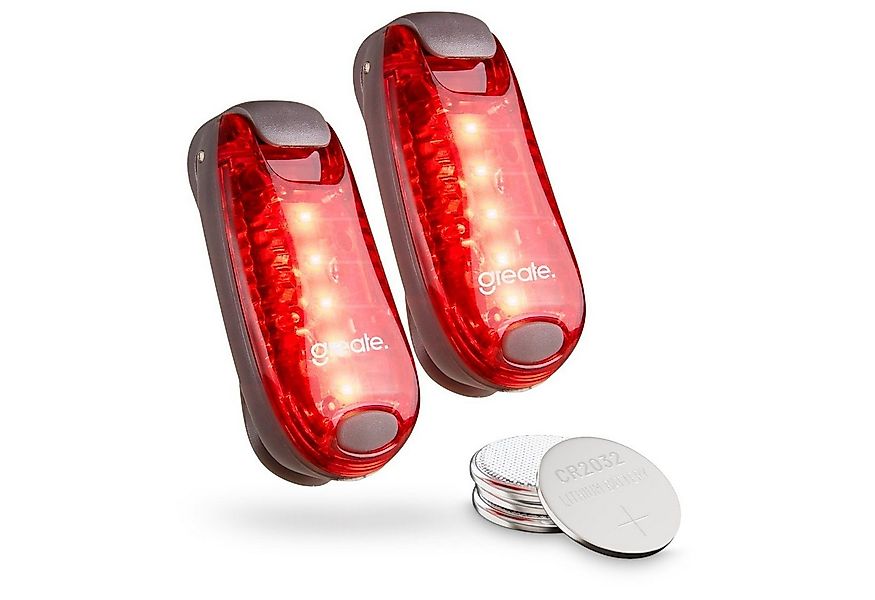 greate. LED Blinklicht 2x LED Blinklicht Schulranzen - Licht Clip Kinder Ru günstig online kaufen