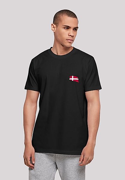 F4NT4STIC T-Shirt "Dänemark Flagge Denmark" Print günstig online kaufen