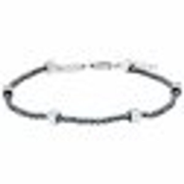 Armband 925/- Sterling Silber rhodiniert Hämatit grau 19cm günstig online kaufen