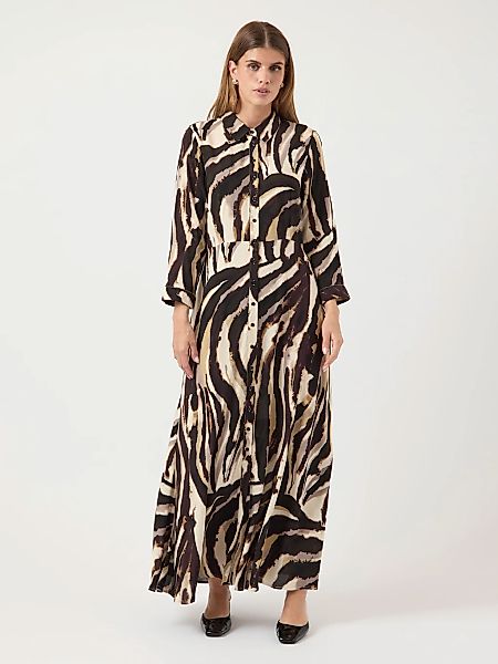 Y.A.S Hemdblusenkleid "YASSAVANNA LONG SHIRT DRESS" Sommerkleid, mit 3/4 Är günstig online kaufen