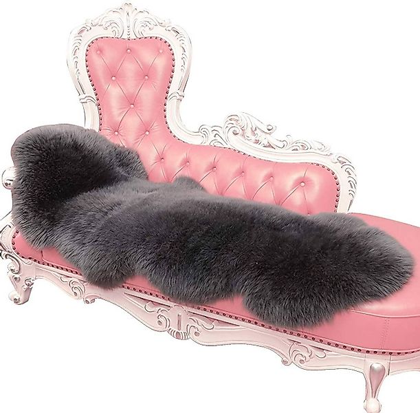 Woltu Teppich, Öko Lammfell Schaffell Teppich Bettvorleger Sofa Matte günstig online kaufen