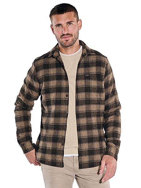 emilio adani Langarmhemd Overshirt mit Zipper günstig online kaufen