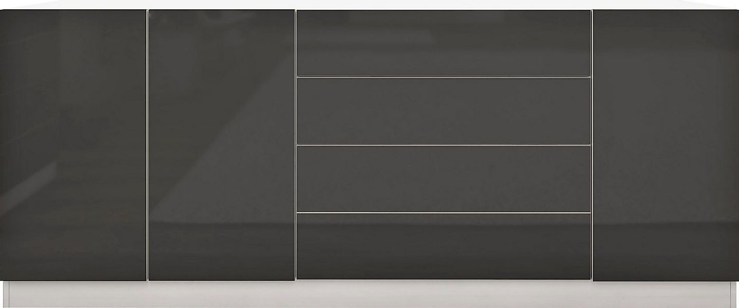 borchardt Möbel Sideboard Vaasa, Kommode mit 3 Türen und 4 Schubkästen auf günstig online kaufen