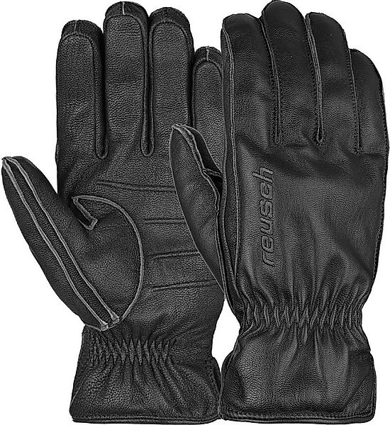 Reusch Skihandschuhe Reusch Faro Leder Winter Handschuhe schwarz 6005176 günstig online kaufen