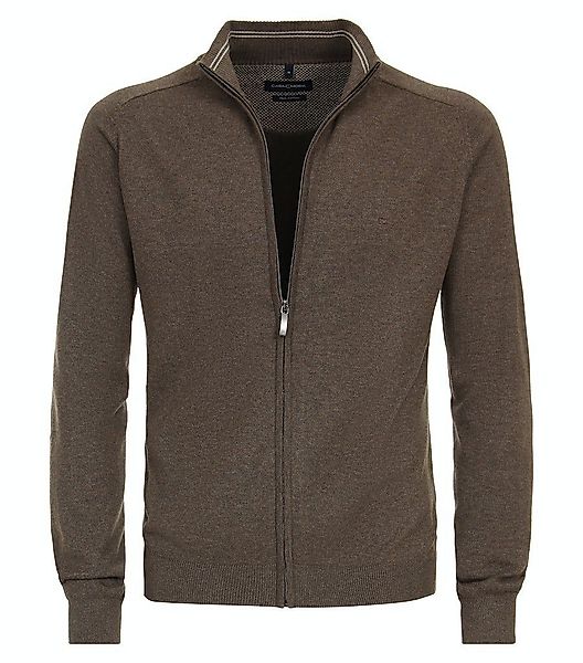 CASAMODA Strickjacke 004450 Pima-Baumwolle Stehkragen Normale günstig online kaufen