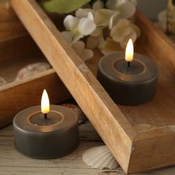 Deluxe Homeart LED-Kerze LED Maxi Teelichter günstig online kaufen