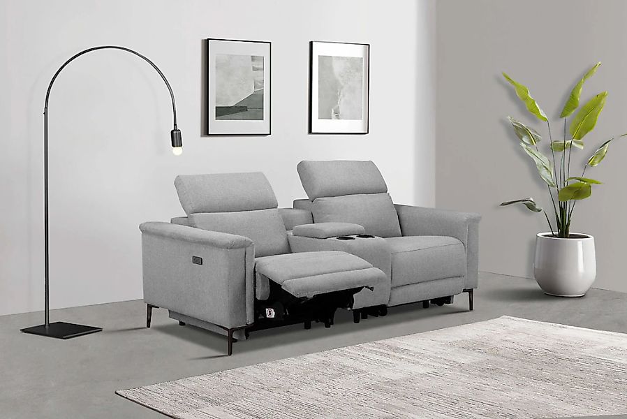 Places of Style 2-Sitzer "Lund, 2er-Kinosofa, TV-Sessel, Multimedia-Sofa, U günstig online kaufen