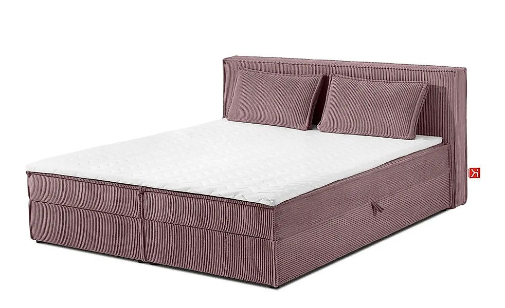 KONSIMO Boxbett   ¦ lila/violett ¦ Maße (cm): B: 185 H: 95 Betten > Polster günstig online kaufen