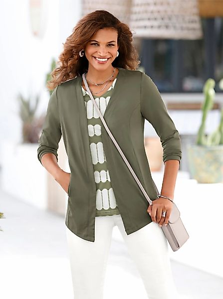 Casual Looks Shirtjacke "Shirtjacke", (1 tlg.) günstig online kaufen