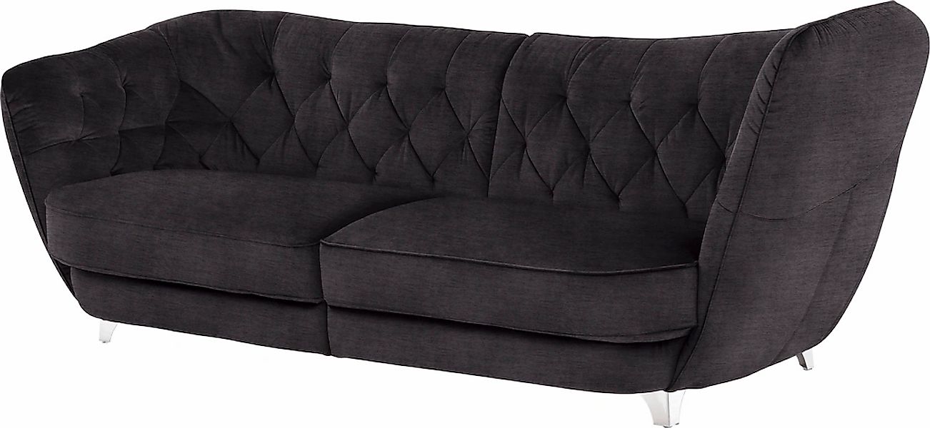 Leonique Big-Sofa "Retro", stylischer Hochlehner günstig online kaufen