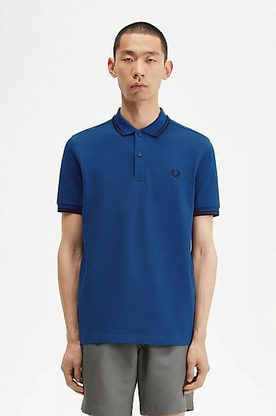 Fred Perry Poloshirt M3600 Kobaltblau R84 - Größe M günstig online kaufen
