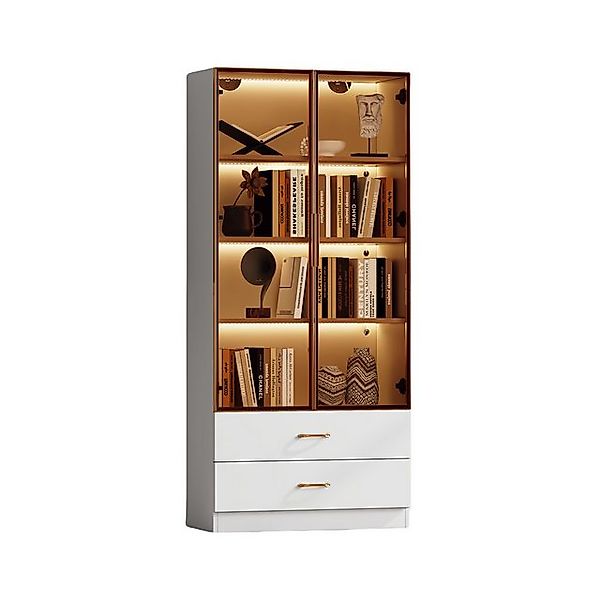 MODFU Vitrine LED-Badezimmerschrank in modernem Design (Hochschrank, Lagers günstig online kaufen