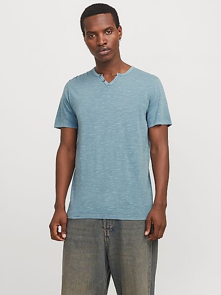 Jack & Jones T-Shirt JJESPLIT NECK günstig online kaufen