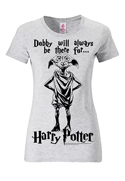 LOGOSHIRT T-Shirt "Dobby Will Always Be There For", mit niedlichem Frontdru günstig online kaufen