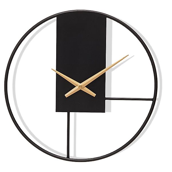 Yorbay Wanduhr Metall Minimal Wanduhr Leise günstig online kaufen