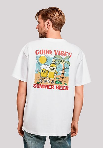 F4NT4STIC T-Shirt "Summer Time Vintage Beer Cartoon", Premium Qualität günstig online kaufen