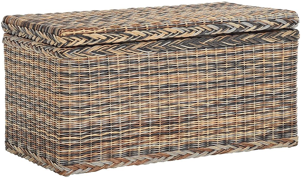 Krines Home Truhe Wäschetruhe mit Deckel günstig online kaufen
