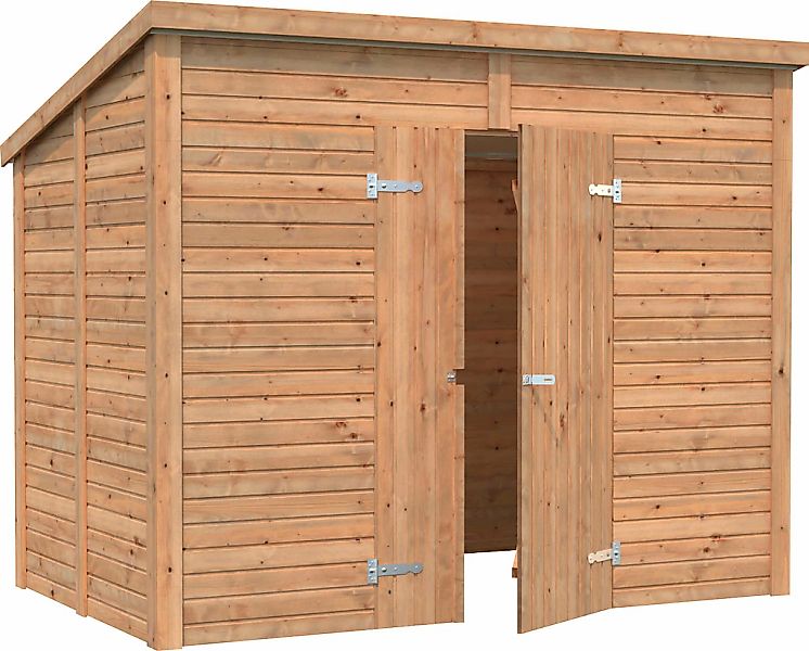 Palmako Gerätehaus "Leif", hellbraun günstig online kaufen