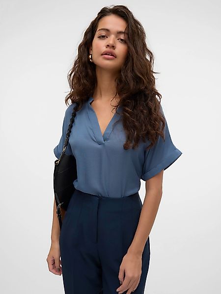 Vero Moda Shirtbluse "VMBEAUTY SS TOP GA NOOS" günstig online kaufen