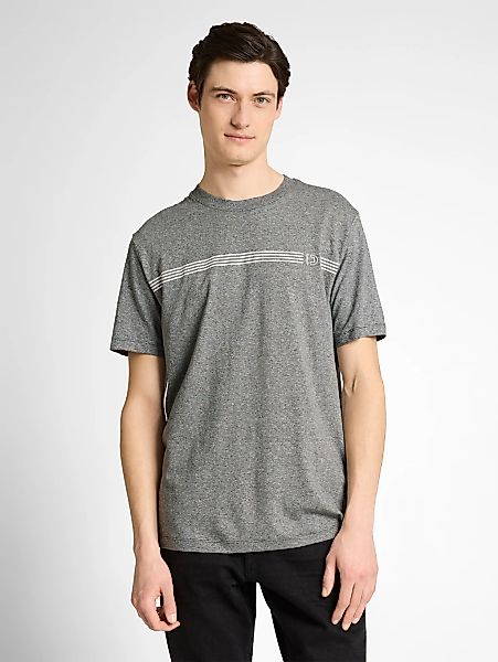 TOM TAILOR Denim T-Shirt in Melange-Optik günstig online kaufen