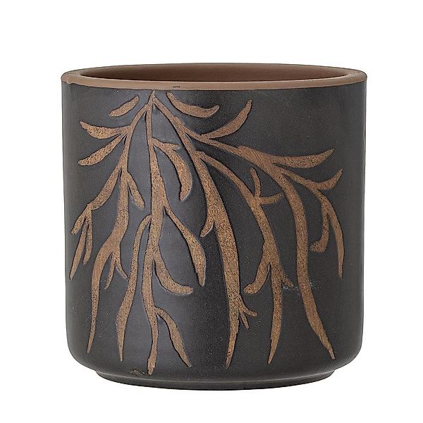 Bloomingville Blumentopf Dres, Braun Terrakotta Übertopf günstig online kaufen