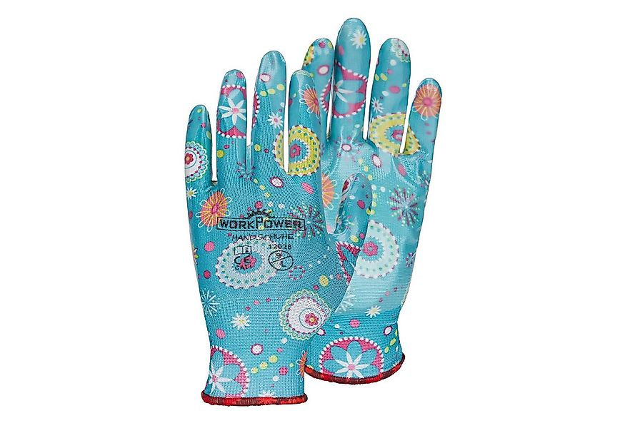 Workpower Gartenhandschuhe Flower griffsicher und rutschfest günstig online kaufen