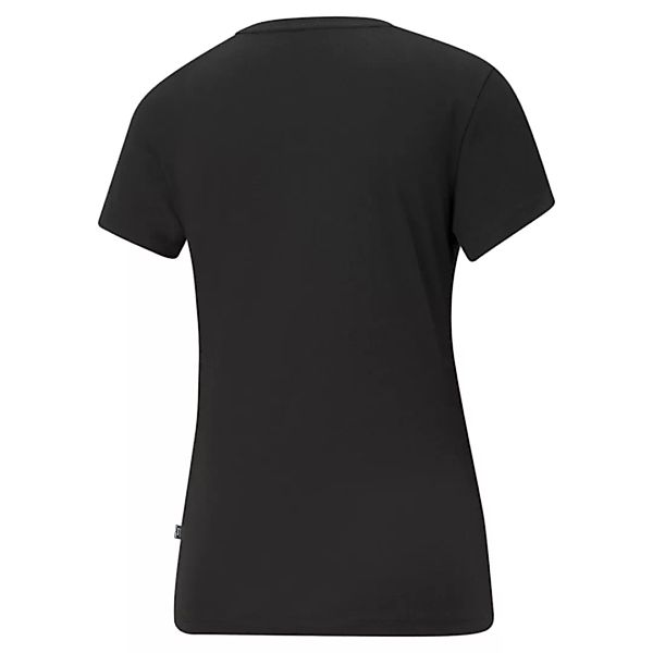 Puma Essentials – Schwarzes T-Shirt mit Logo günstig online kaufen