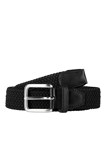 Jack & Jones Stretchgürtel JACSPRING WOVEN BELT NOOS mit silberfarbener Sch günstig online kaufen