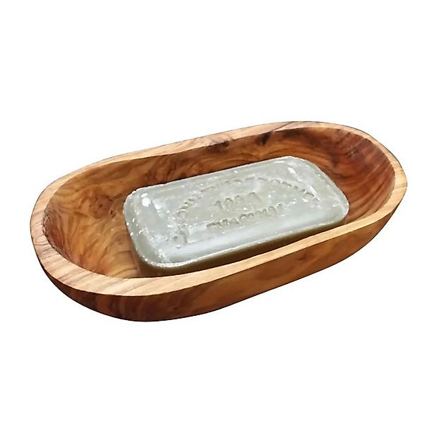 Olivenholz-erleben Seifenschale oval, Seifenablage TIEF für große Seifenstü günstig online kaufen