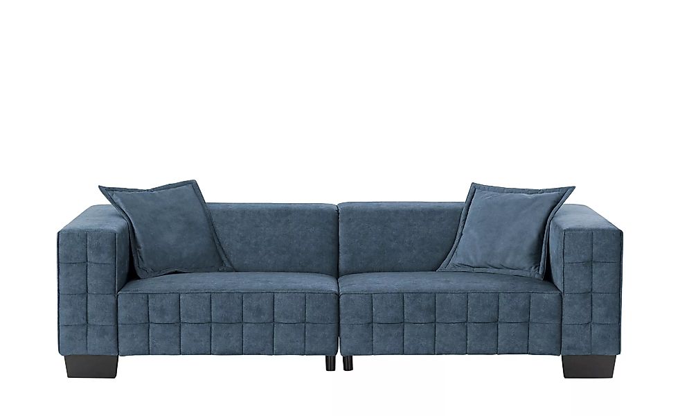 smart Big Sofa  Delilah ¦ blau ¦ Maße (cm): B: 255 H: 69 T: 106 Polstermöbe günstig online kaufen