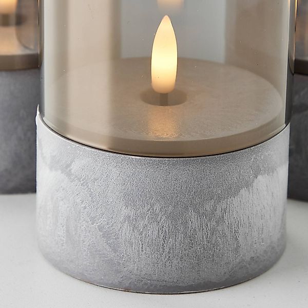 Brilliant Außen-Tischleuchte Bougie, Timerfunktion, LED fest integriert, Ex günstig online kaufen