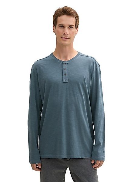 TOM TAILOR Henleyshirt mit Henley Ausschnitt günstig online kaufen