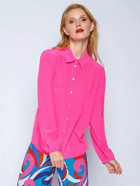 TONNO & PANNA Hemdbluse Hemdbluse Ditaton Neon Pink günstig online kaufen