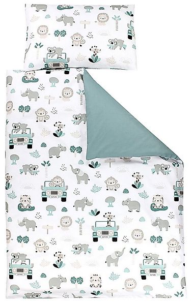 TupTam Kinderbettwäsche TupTam Kinder Bettwäsche Gemustert 2-Teilig Wendebe günstig online kaufen