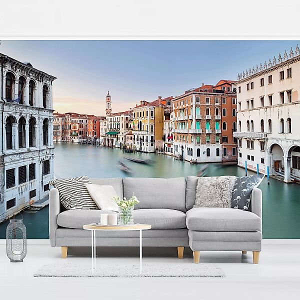 Fototapete Canale Grande Blick von der Rialtobrücke Venedig günstig online kaufen