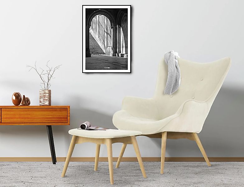 Home affaire Sessel "Egense" wahlweise mit oder ohne Hocker günstig online kaufen