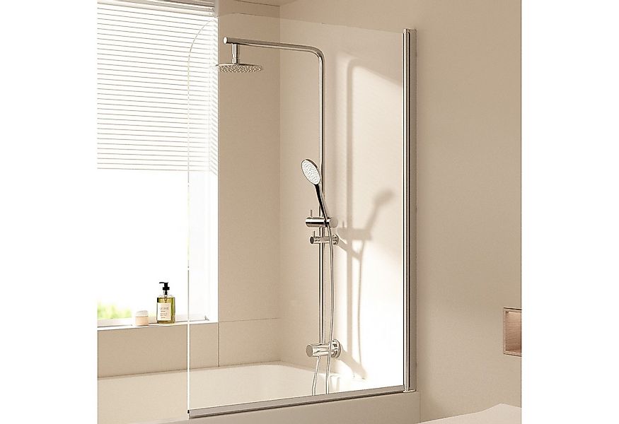 EMKE Badewannenaufsatz EMKE Badewanne Duschwand mit NANO einfach-Reinigung günstig online kaufen