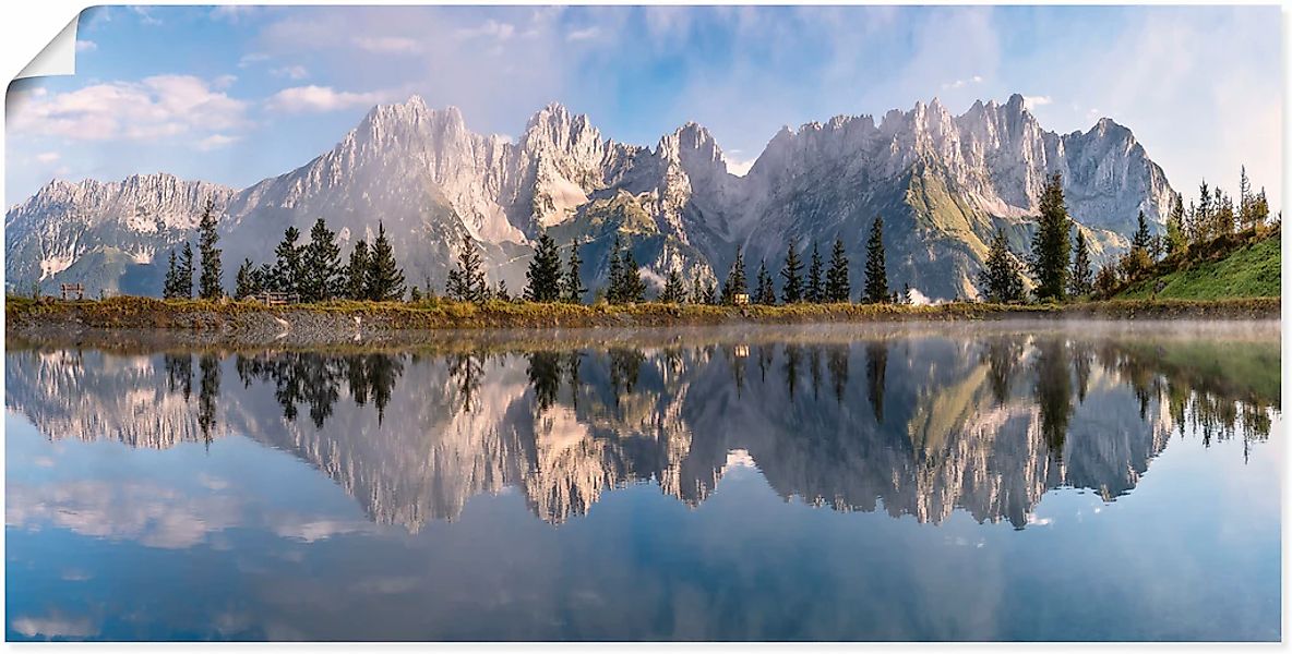 Artland Wandbild "Wilder Kaiser in Tirol" Bilder von Europa 1 Stk. tlg. als günstig online kaufen