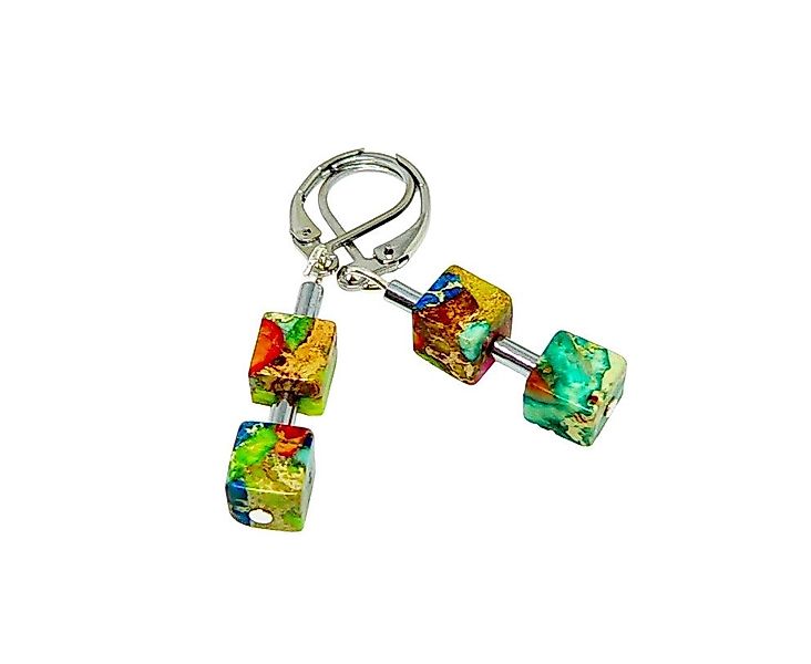 traumschmuck Ohrhänger-Set 213lo Ohrhänger Edelstein Sedimentjaspis günstig online kaufen