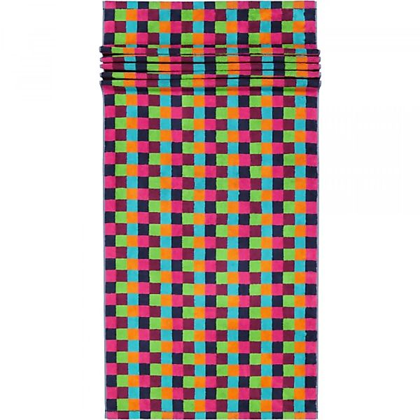 Cawö - Life Style Karo 7047 - Farbe: 84 - multicolor - Saunatuch 70x180 cm günstig online kaufen