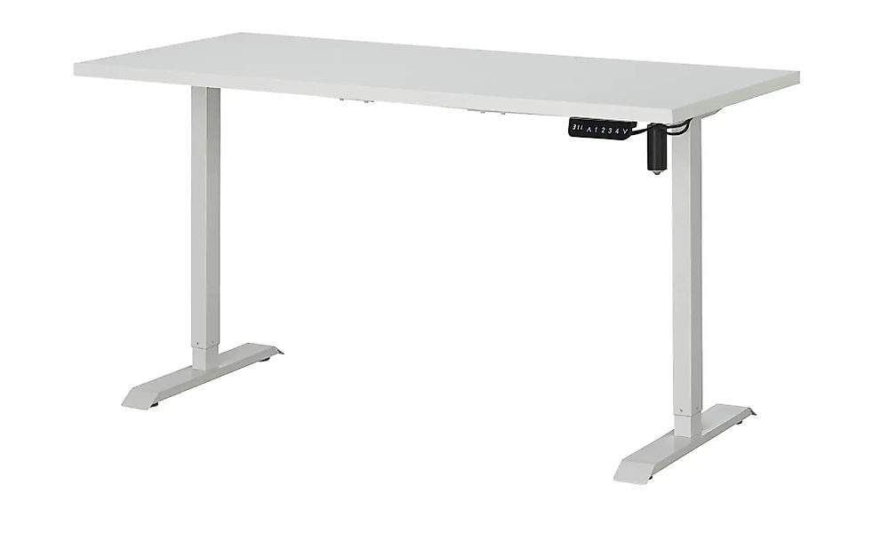 Schreibtisch elektr. höhenverstellbar  Up & Down 1 ¦ weiß ¦ Maße (cm): B: 1 günstig online kaufen